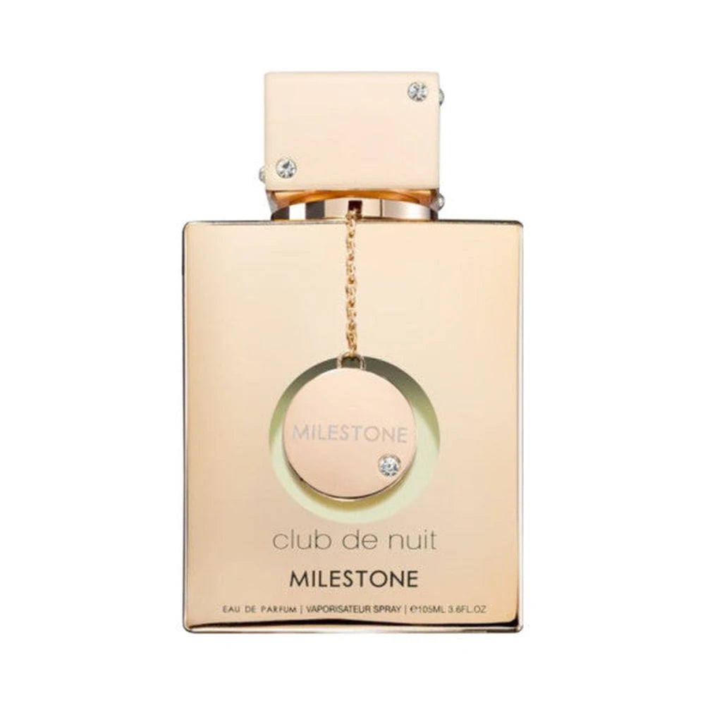 Club de Nuit Milestone de Armaf, perfume árabe almizclado amaderado floral de carácter elegante, fresco y limpio