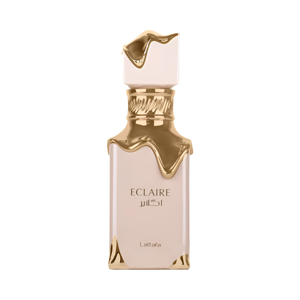Eclaire de Lattafa, perfume árabe gourmand de carácter elegante, cálido y gourmand