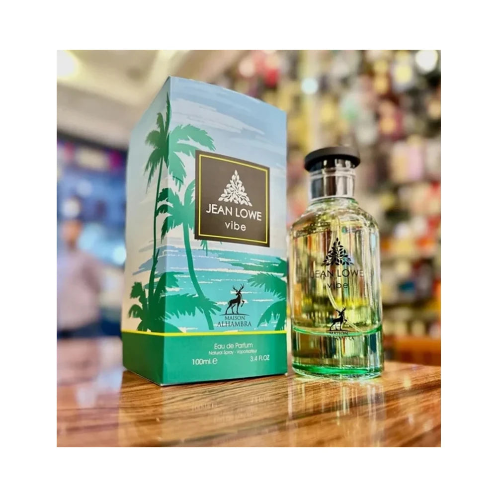 Jean Lowe Vibe de Maison Alhambra, perfume árabe cítrico frutal de carácter cálido, dulce y fresco