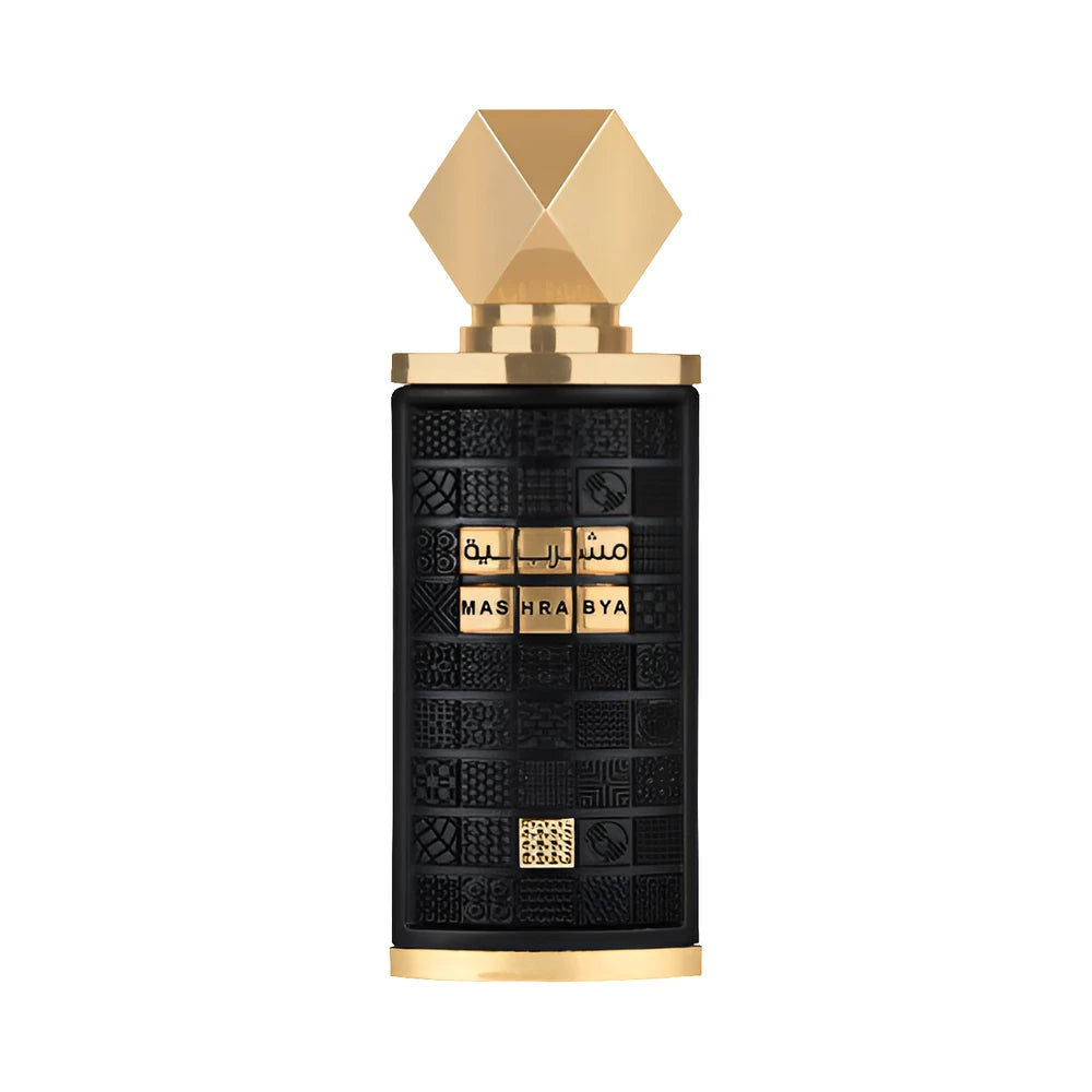 Mashrabya de Lattafa, perfume árabe ambarado vainilla de carácter cálido, envolvente y dulce