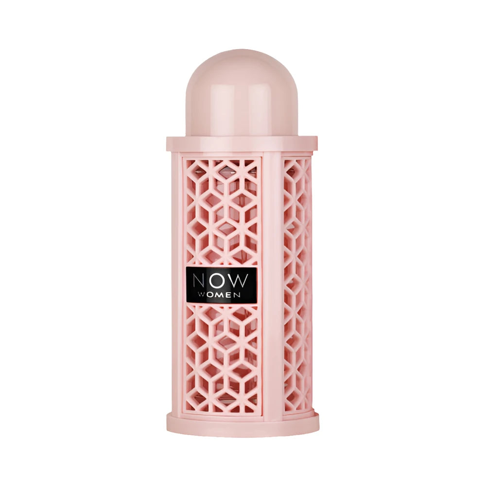 Now Women de Lattafa, perfume árabe floral frutal gourmand de carácter elegante, cálido y luminoso