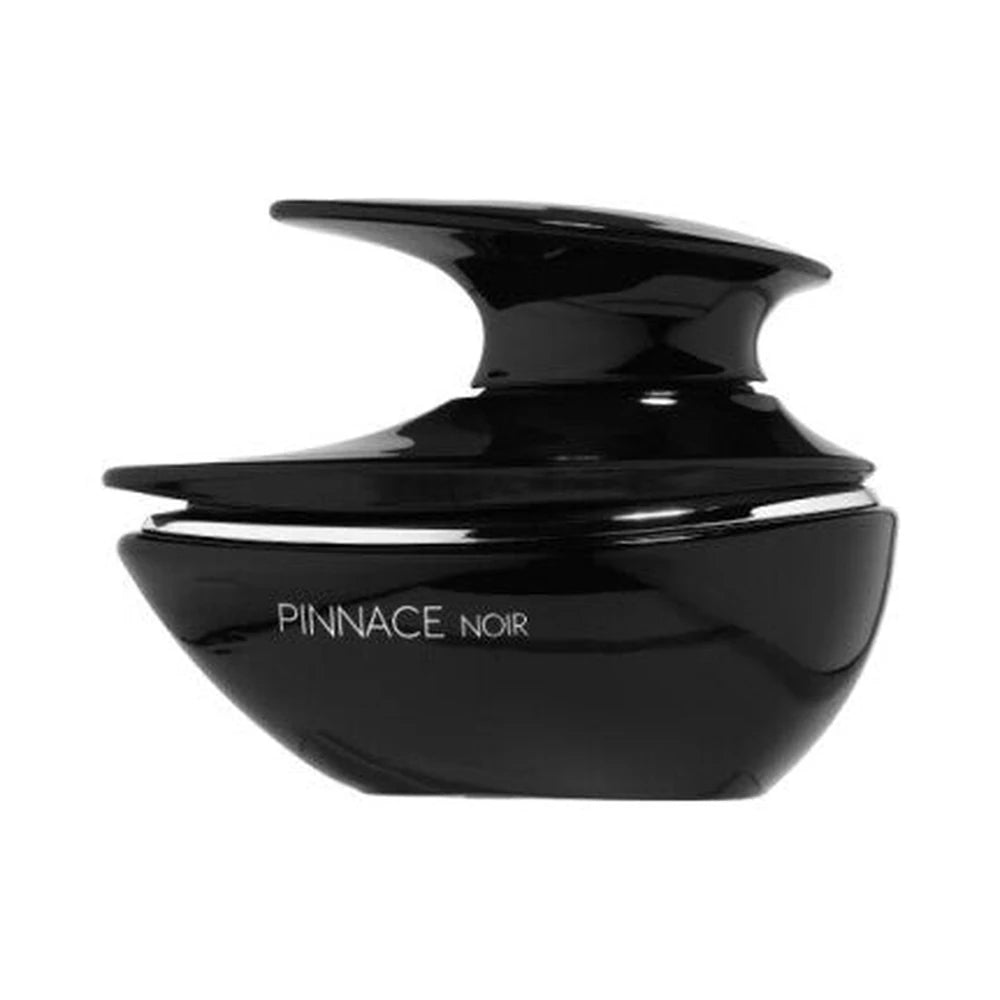 Pinnace Noir de Fragrance World, perfume árabe floral frutal gourmand de carácter cálido, dulce y gourmand