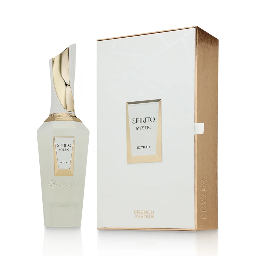 Spirito Mystic de French Avenue: frasco y caja del perfume de 100 ml.