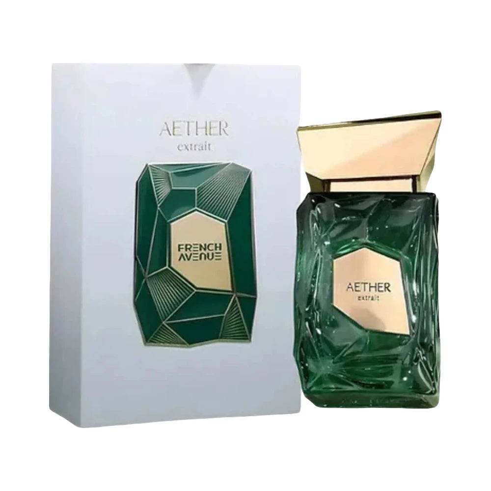 Aether Extrait de French Avenue, perfume árabe ambarado amaderado de carácter envolvente, luminoso y fresco