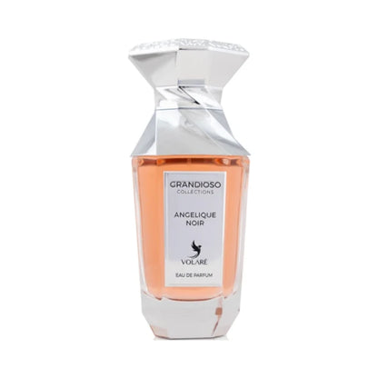 Angelique Noir de Volaré, perfume floral avainillado unisex con angélica, pera, jazmín, vainilla y cedro