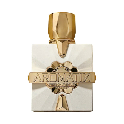 Aromatix Platine Blanc de French Avenue, fragancia aromática cítrica con menta, lima, limón y agua tónica sobre grosella negra, romero, jazmín, almizcle, sándalo, ámbar gris y musgo de roble. Fresca y elegante.