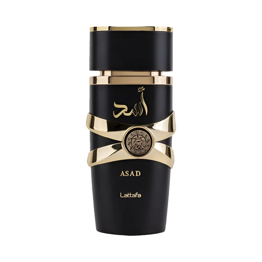 Asad de Lattafa, perfume árabe ambarado de carácter elegante, cálido y especiado