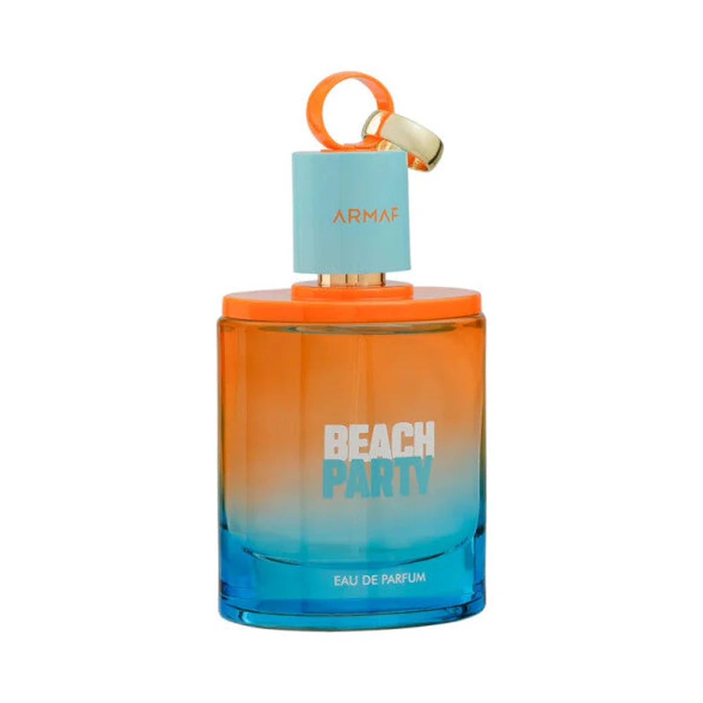 Beach Party de Armaf, perfume árabe almizclado amaderado de carácter amaderado, moderno y profundo