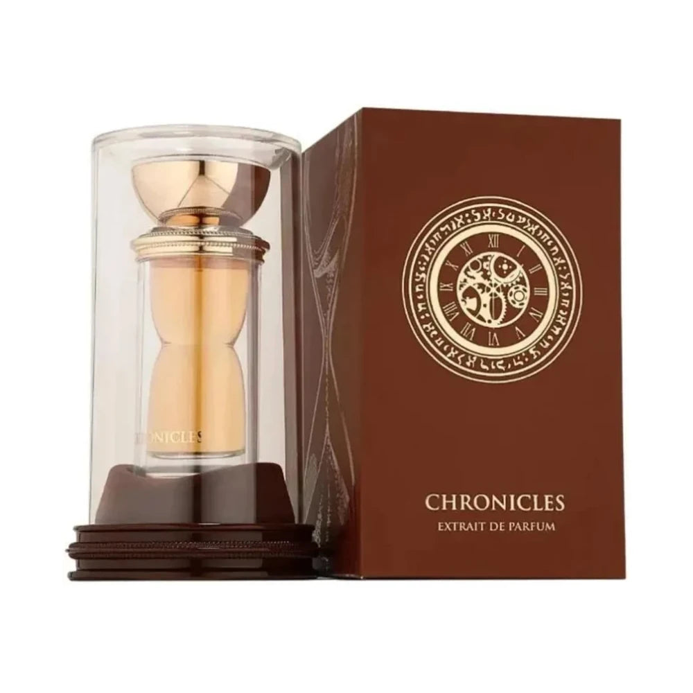 Chronicles de French Avenue: frasco y caja del perfume de 80 ml.