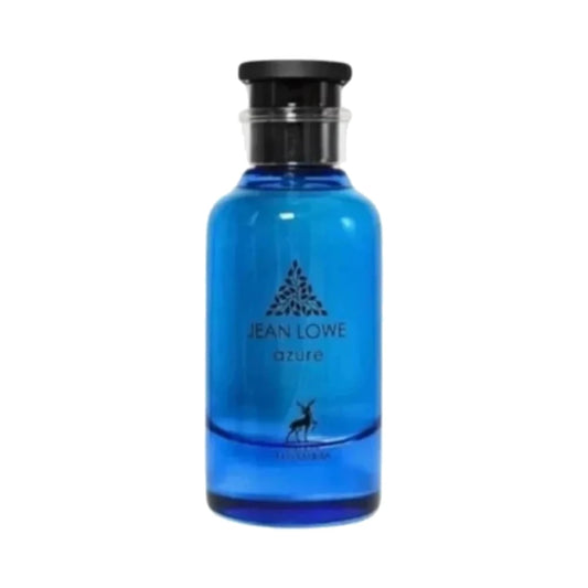 Jean Lowe Azure de Maison Alhambra, perfume árabe ambarado de carácter elegante, luminoso y fresco