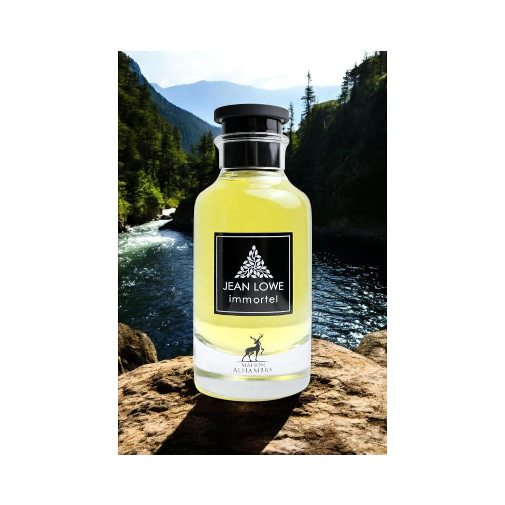 Jean Lowe Immortel de Maison Alhambra, perfume árabe cítrico aromático de carácter fresco, limpio y aromático