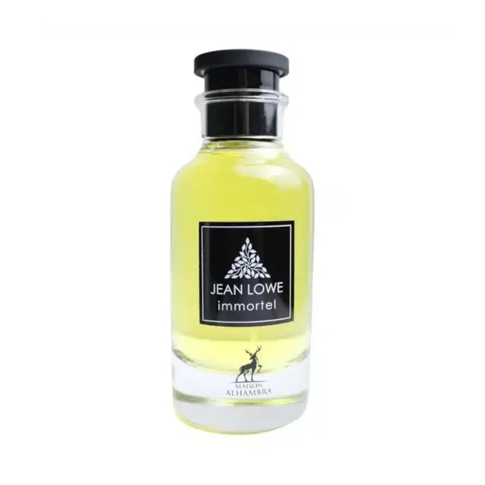 Jean Lowe Immortel de Maison Alhambra, perfume árabe cítrico aromático de carácter fresco, limpio y aromático