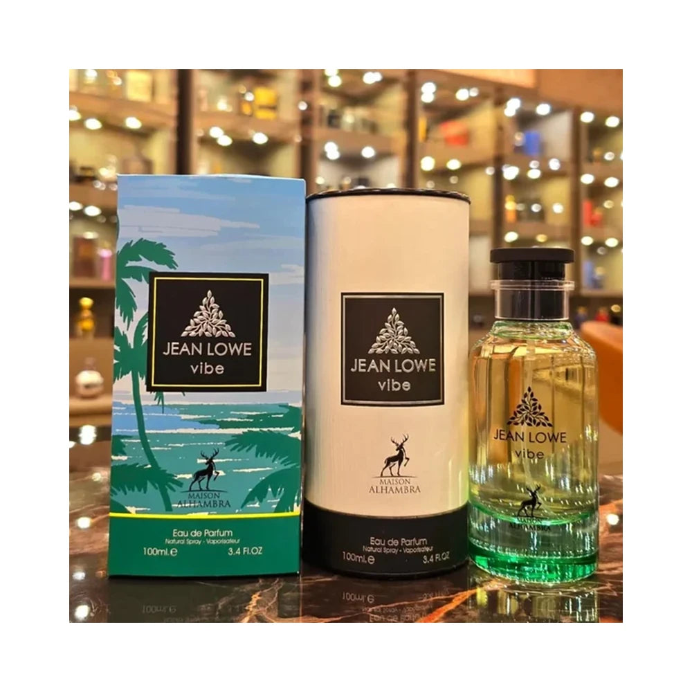 Jean Lowe Vibe de Maison Alhambra, perfume árabe cítrico frutal de carácter cálido, dulce y fresco