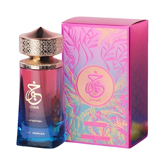 Khair Confection de Paris Corner, perfume árabe floral gourmand de carácter cálido, dulce y gourmand