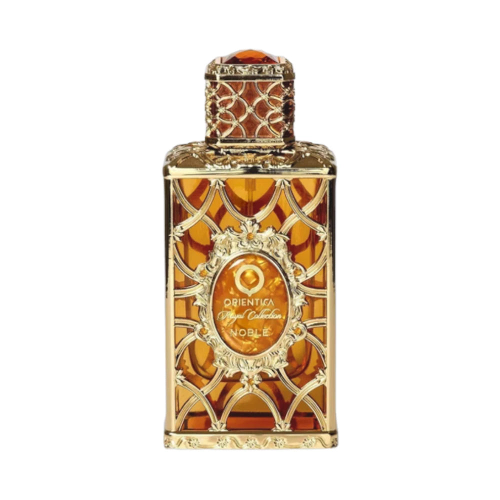 Noble de Orientica, fragancia floral oriental con jengibre, pera, flor de azahar y sándalo