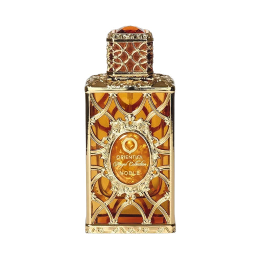 Noble de Orientica, fragancia floral oriental con jengibre, pera, flor de azahar y sándalo