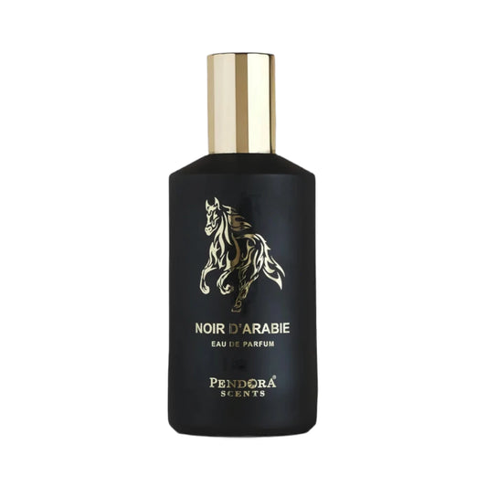 Noir d'Arabie de Pendora Scents, perfume oriental dulce con azafrán, oud, rosa y ámbar