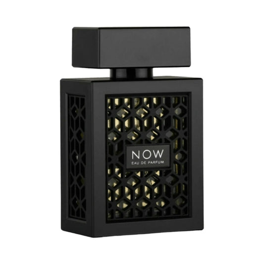 Now Rave de Lattafa, perfume árabe amaderado aromático de carácter luminoso, fresco y limpio
