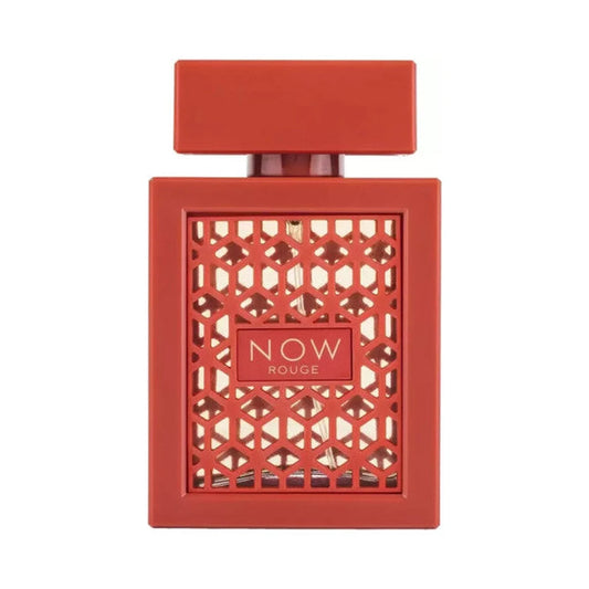 Now Rouge de Lattafa, perfume árabe floral de carácter elegante, envolvente y amaderado