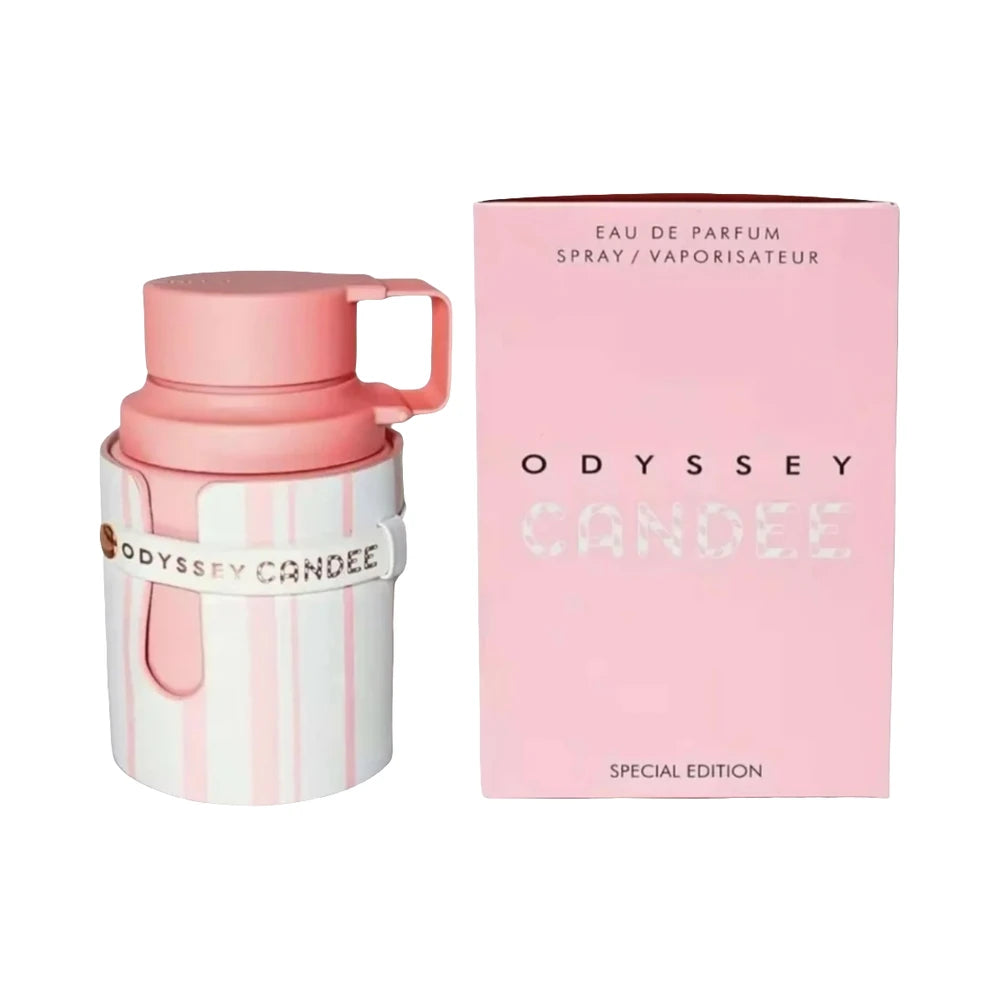 Odyssey Candee de Armaf, perfume árabe floral frutal gourmand de carácter cálido, dulce y gourmand