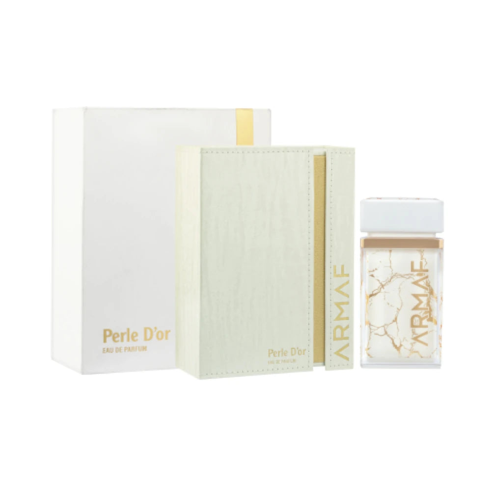 Perle d’Or de Armaf, fragancia ambarada vainilla con bergamota, coco y pachulí. Cremosa y elegante.