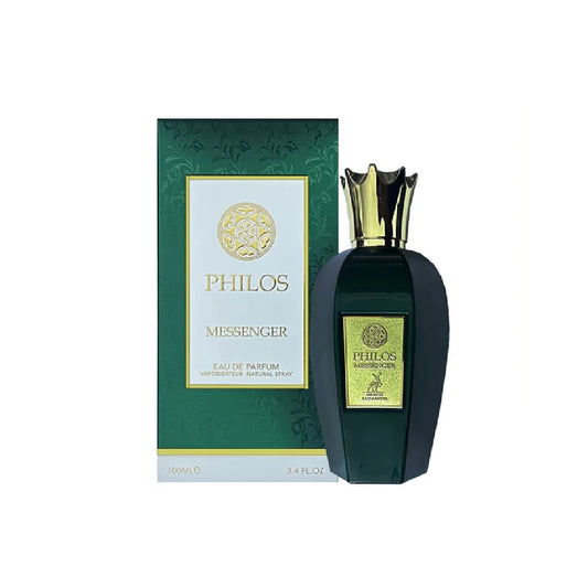 Philos Messenger de Lattafa, perfume árabe floral de carácter elegante, luminoso y fresco