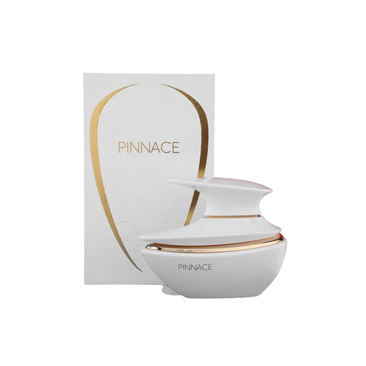 Pinnace de Fragrance World, perfume árabe aromático frutal de carácter sofisticado, femenino y luminoso