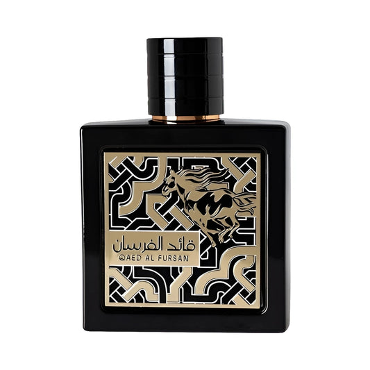 Qaed Al Fursan de Lattafa, perfume árabe aromático de carácter cálido, fresco y aromático