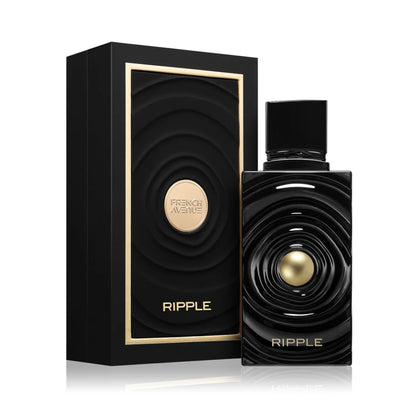 Ripple de French Avenue: frasco y caja del perfume de 100 ml.