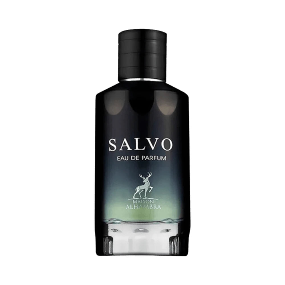 Salvo de Lattafa, perfume árabe aromático fougère de carácter elegante, fresco y limpio