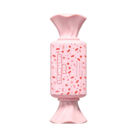 Strawberry Pop de Gulf Orchid, fragancia frutal gourmand con fresa, limón, malvavisco y vainilla