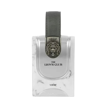 The Lion's Club Valer de Armaf, perfume amaderado para hombre con bergamota, matcha, té negro y cedro