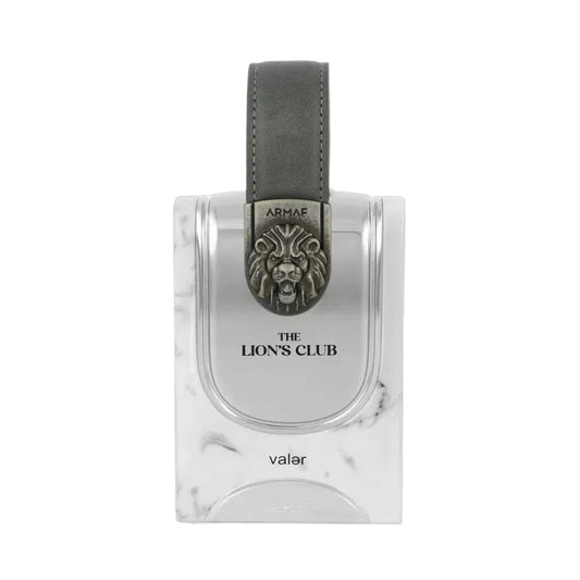 The Lion's Club Valer de Armaf, perfume amaderado para hombre con bergamota, matcha, té negro y cedro