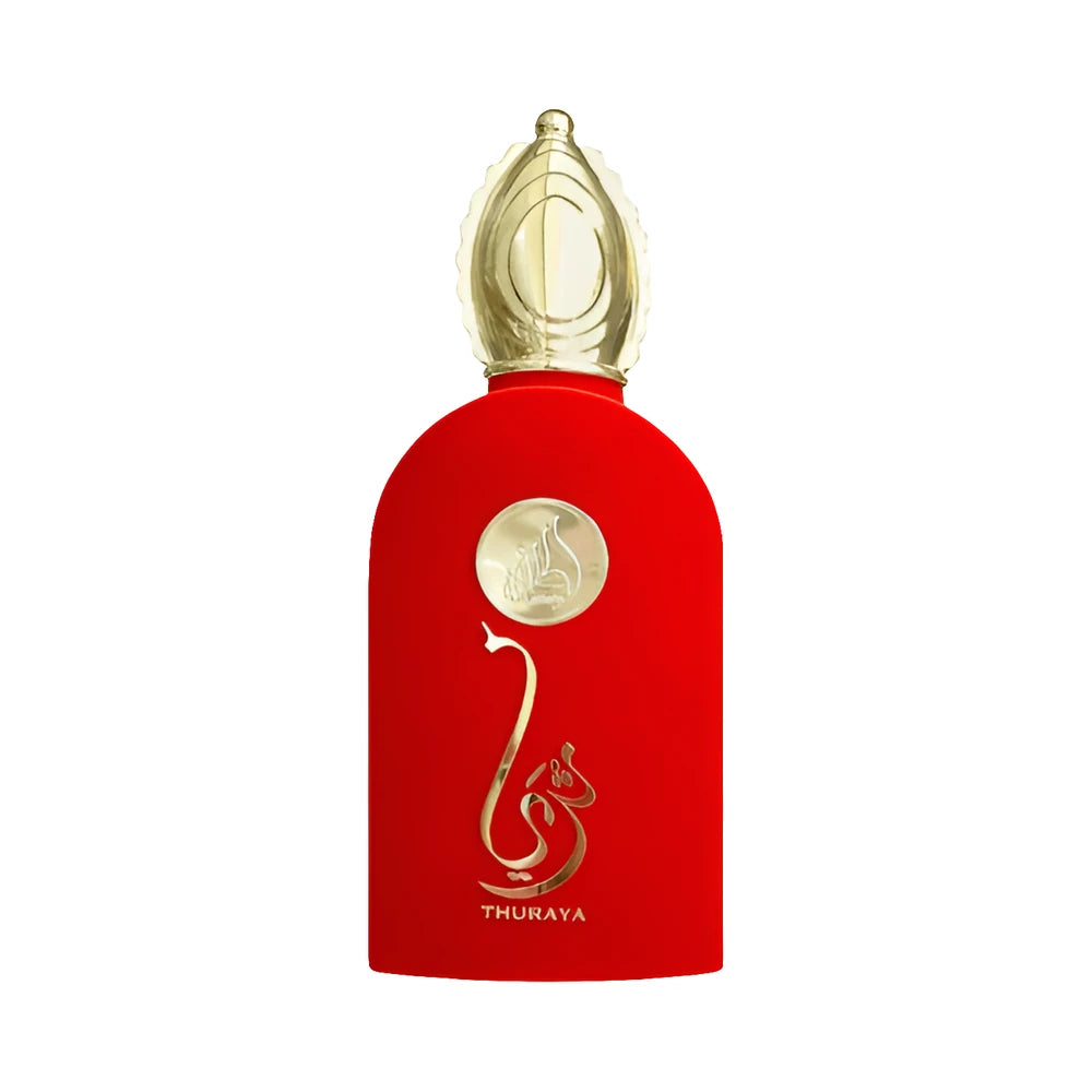 Thuraya de Lattafa, perfume árabe amaderado aromático de carácter elegante, cálido y aromático