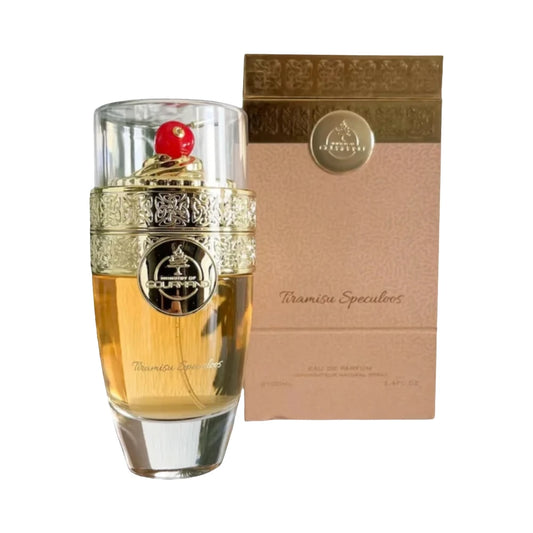 Tiramisu Speculoos de Paris Corner, perfume árabe gourmand de carácter sofisticado, cálido y femenino